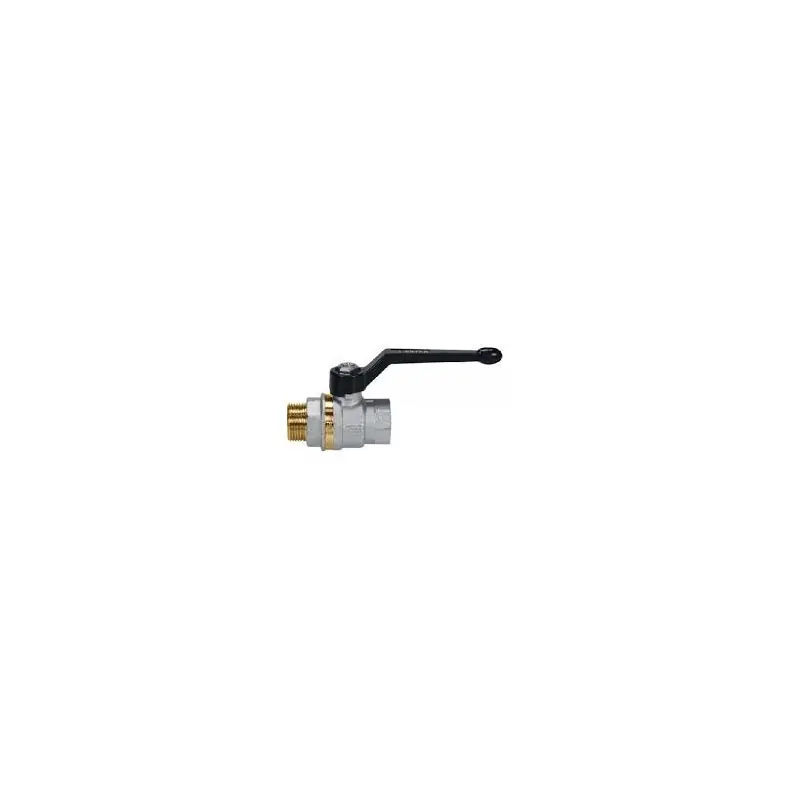 EFFEBI Aster 0802 Valvola Sfera Ø1/4" Maschio/Femmina Con Leva Alluminio - 0802N402