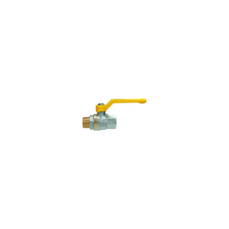 EFFEBI Venus 1002 Valvola Sfera Ø2" Maschio/Femmina Con Leva Giallo - 1002G269