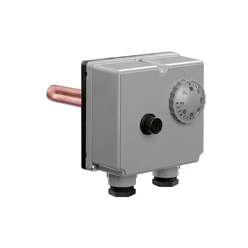 CALEFFI 623 Bitermostato Ad Immersione Ø1/2" 0÷90°C Con Guaina - 623000