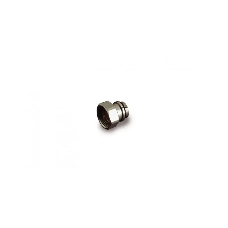 LUXOR Cr 498 Dado E Raccordo Sferico Dn10 Diam.3/8" Con Tenuta O-Ring Nichelato - 67901700