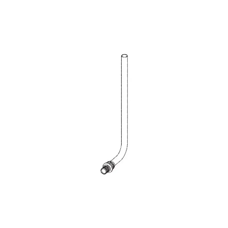 REHAU Tubo 90° Acciaio Per Allacciamento Radiatori Ø16 14X1X250mm - 12657691001