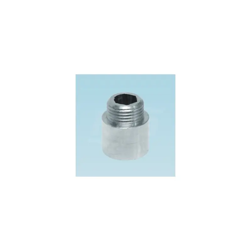 EFFEBI Tof Link 529/Ot Prolunga Pesante Maschio/Femmina Ø1/2"X10 Ottone Cromato - 06470204C