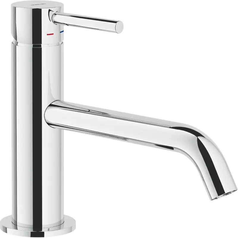 NOBILI ACQUERELLI Miscelatore Rubinetto Monocomando Lavabo Bocca Lunga, Finitura Cromo AQ93118/20CR