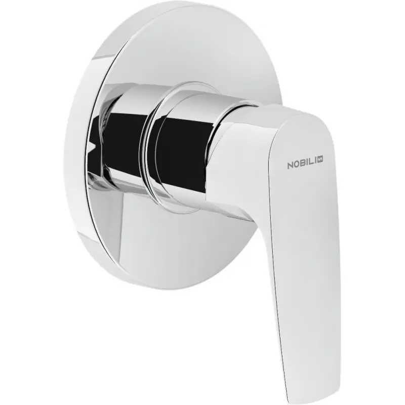 NOBILI NOBI Miscelatore Rubinetto Monocomando Incasso Doccia, Finitura Cromo NB84108CR