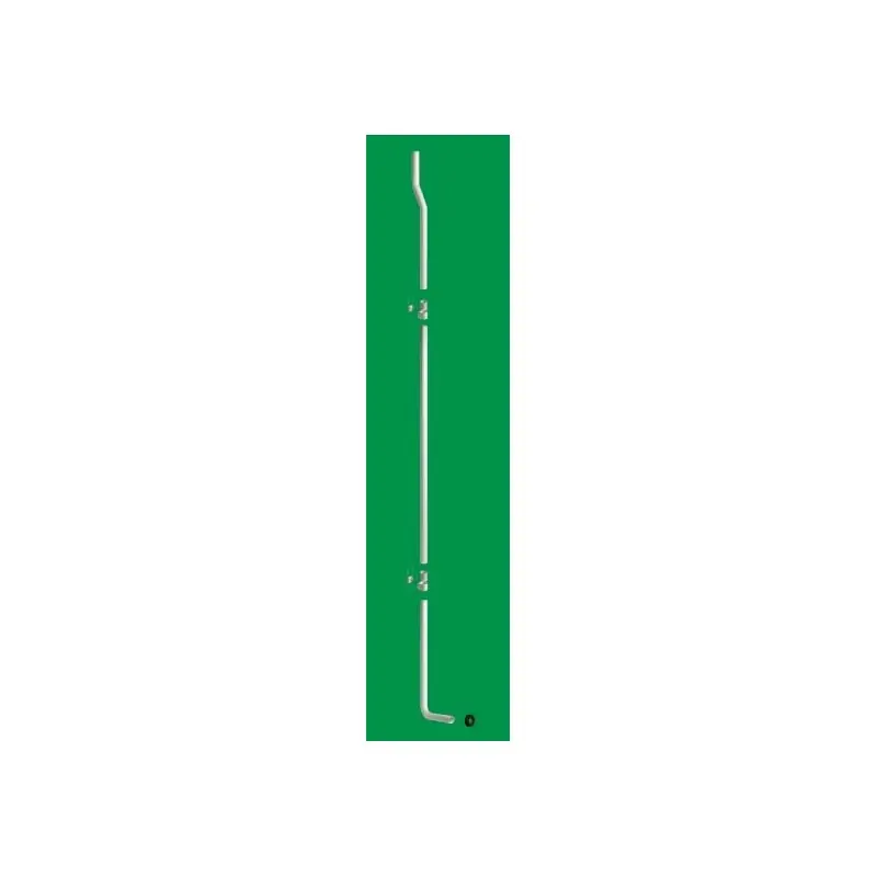 KARIBA Kit Tubo Bianco per Cassetta Alta, Diam.32 mm, H.1800x190 mm, Materiale Anticorrosione - 243323