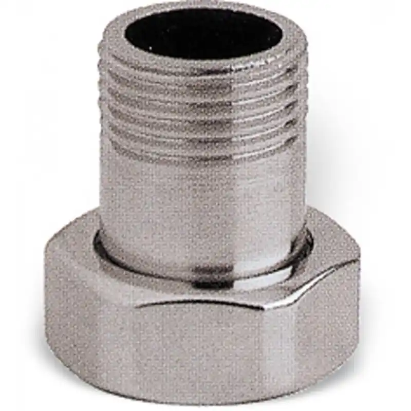 EFFEBI Tof Link 376/Ot Codolo Sede Piana Ø1/2"X1/2" Ottone Cromato - 06520404C