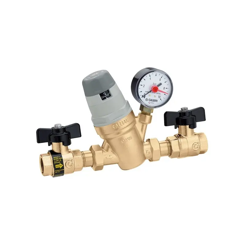CALEFFI 554 Gruppo Riempimento Grande Portata Con Manometro Ø3/4" - 554150