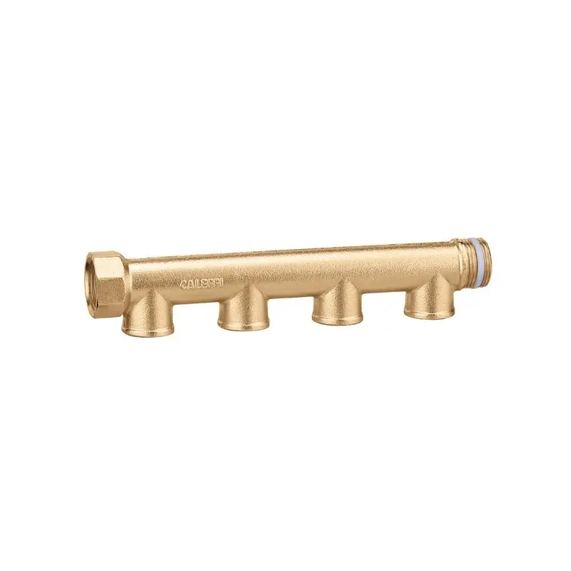 CALEFFI 592 Collettore Semplice Interasse 50 Diam.3/4" 2 Derivazioni Diam.1/2"F - 592527