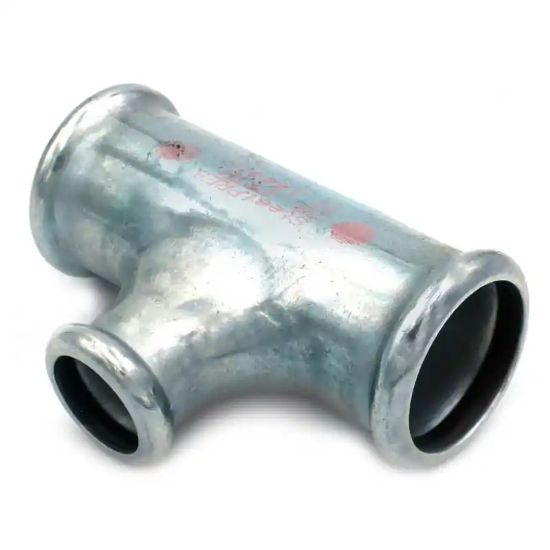 Tee ridotto ø35x18x35 steelpres 392035018