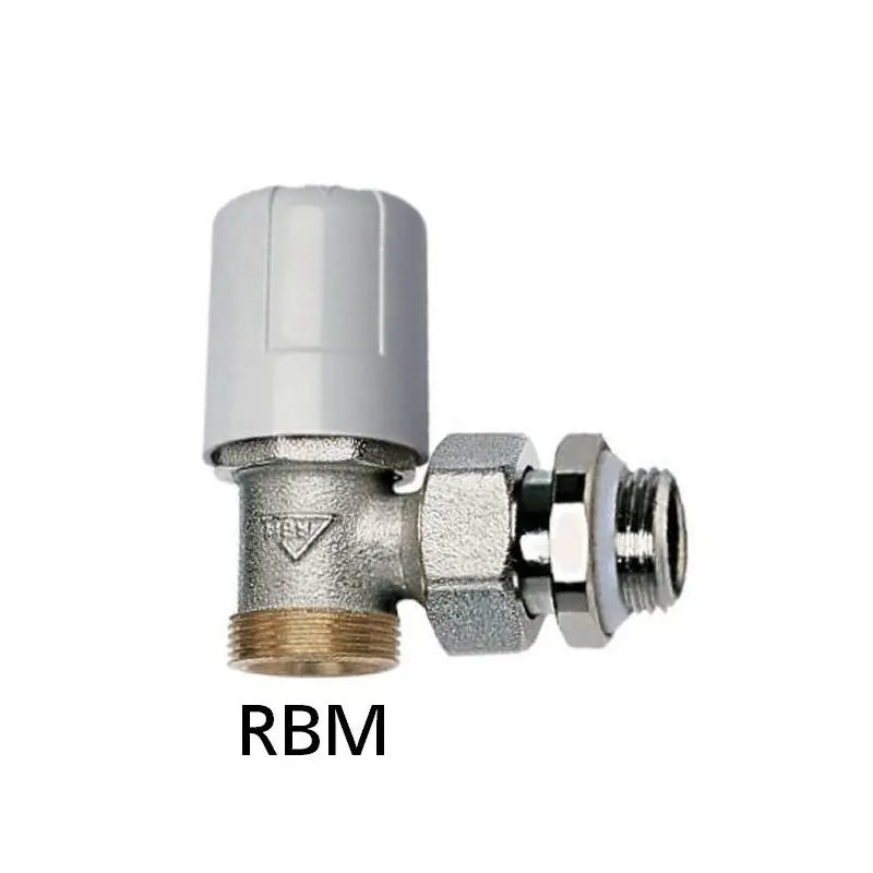RBM 27 Valvola Semplice Regolazione A Squadra Manuale Ø1/2" Attacco Rame/Polietilene - 00270400