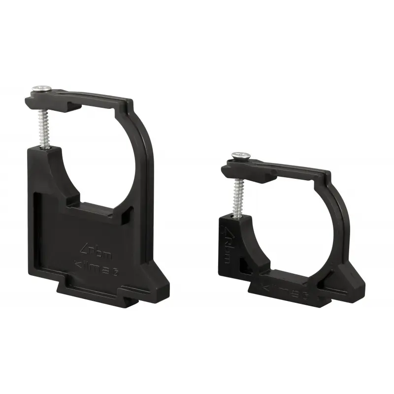 RBM 1942 Coppia Staffe Plastica Diam.3/4" Per Collettori Sanitari - 19420500