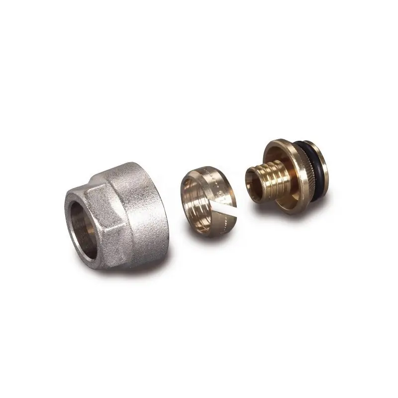 LUXOR Tp 98 Raccordo Adattatore Per Tubo Plastica Ø3/4"Ekx16/2,2 Nichelato - 67841616