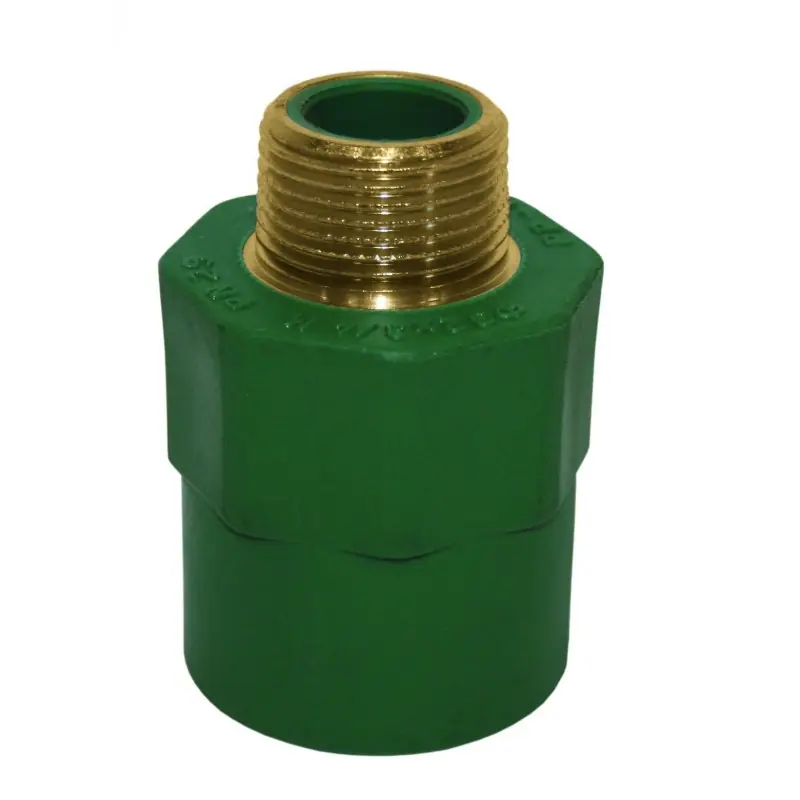 COES COESTHERM Raccordo Diritto Pp-R Pn25 Saldare Maschio/Filettato Maschio Ø32x3/4"M - F26MA32M2