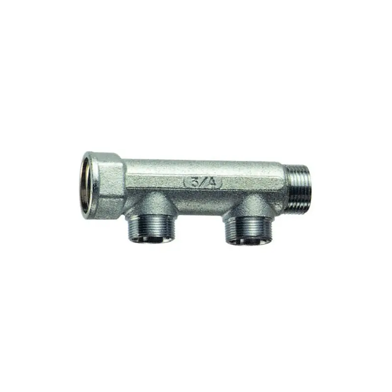 FAR 3401 Collettore Lineare Cromato Diam.1" Maschio Femmina X 24/19G 2 Derivazioni - 3401 1