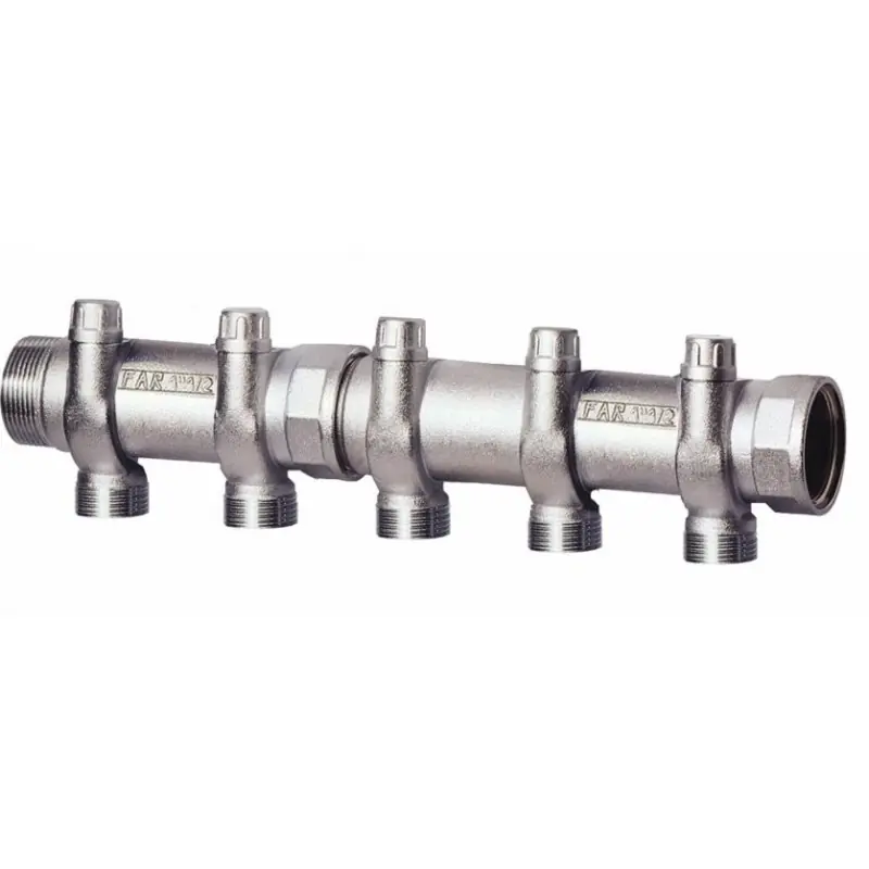 FAR 3920 Collettore Componibile Con Detentore Diam.1.1/2" Maschio Femmina 3 Derivazioni - 3920 11203