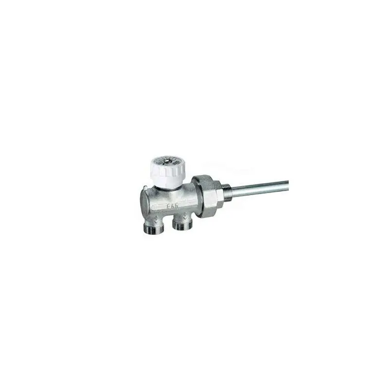 FAR 1450 Valvola Monostile Ø1" Per Rame Con Bocchettone Destro E Sonda - 1450 114D