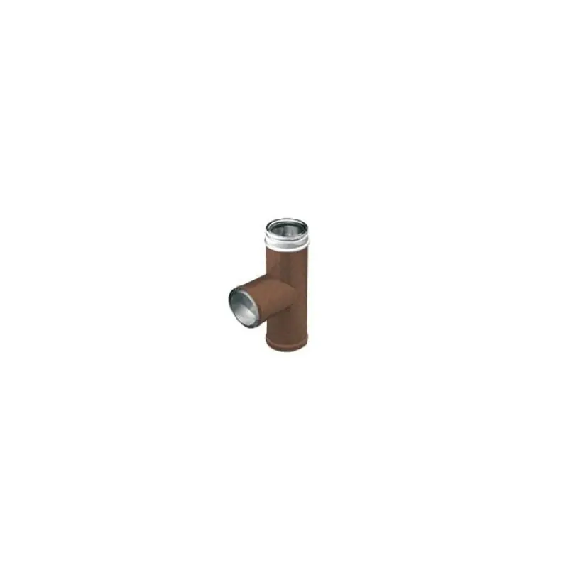 TERMOCOM Raccordo A "T" 90° Diam.80/100 - 509TDPR080