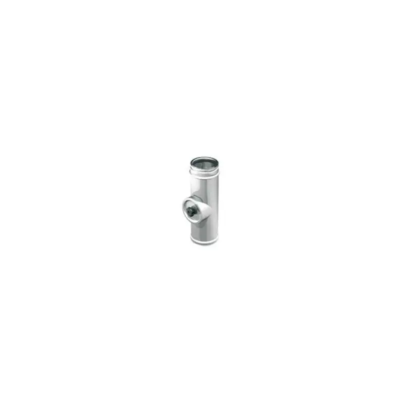 TERMOCOM Elemento Con Portello Tondo Per Ispezione T 200° Diam.100/120 - 620TIDPA100