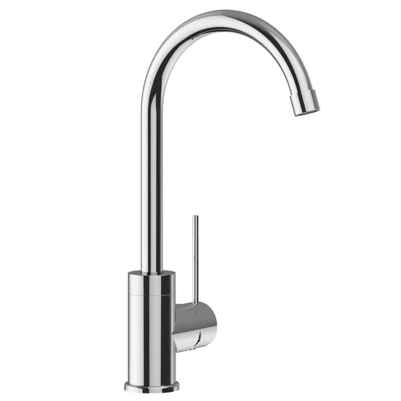 Miscelatore Rubinetto Lavello Orientabile, Finitura Cromo, Cartuccia Diam. 40mm BTKIMCLA040002