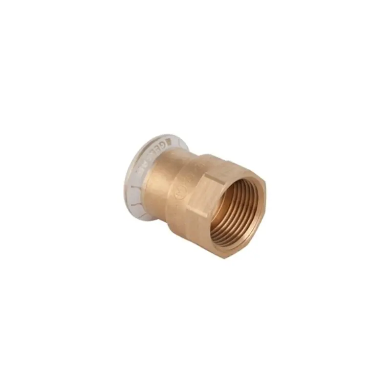 GEBERIT Raccordo Manicotto Misto Femmina/Femmina Bronzo Ø18X3/4"F - 61804