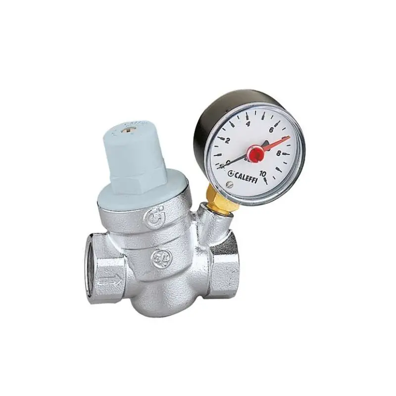 CALEFFI 5332 Riduttore Pressione Inclinato Con Manometro Ø1/2" - 533241
