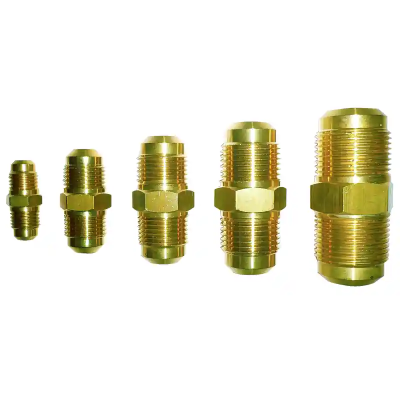Raccordi - Diritto in pollici per tubi in rame 5/8" x 5/8" - IN OTTONE 00000011333