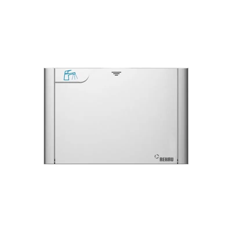 REHAU Placca Smart 140x230 mm, Bianca, Compatibile con Collettore SMART RAUTITAN LX - 11770281001