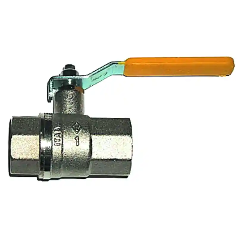 Rubinetto a sfera in ottone per gas FF con chiusura a leva ø2.1/2" 00000003108