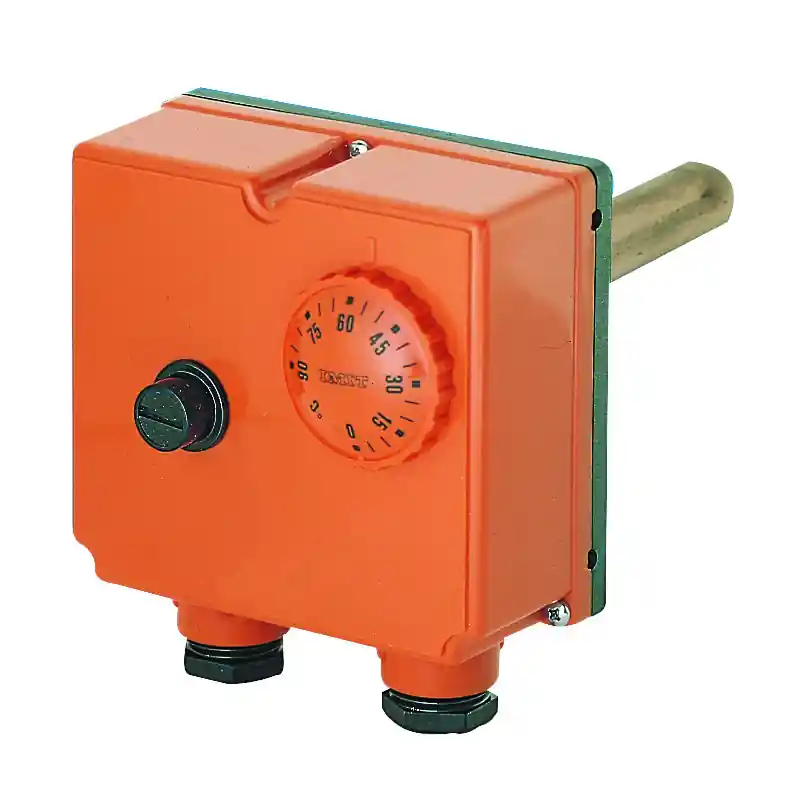 Bitermostato ad immersione inscatolato con sonda ad espansione di liquido - Scala 0-60° - 0-90°C 00000R03097
