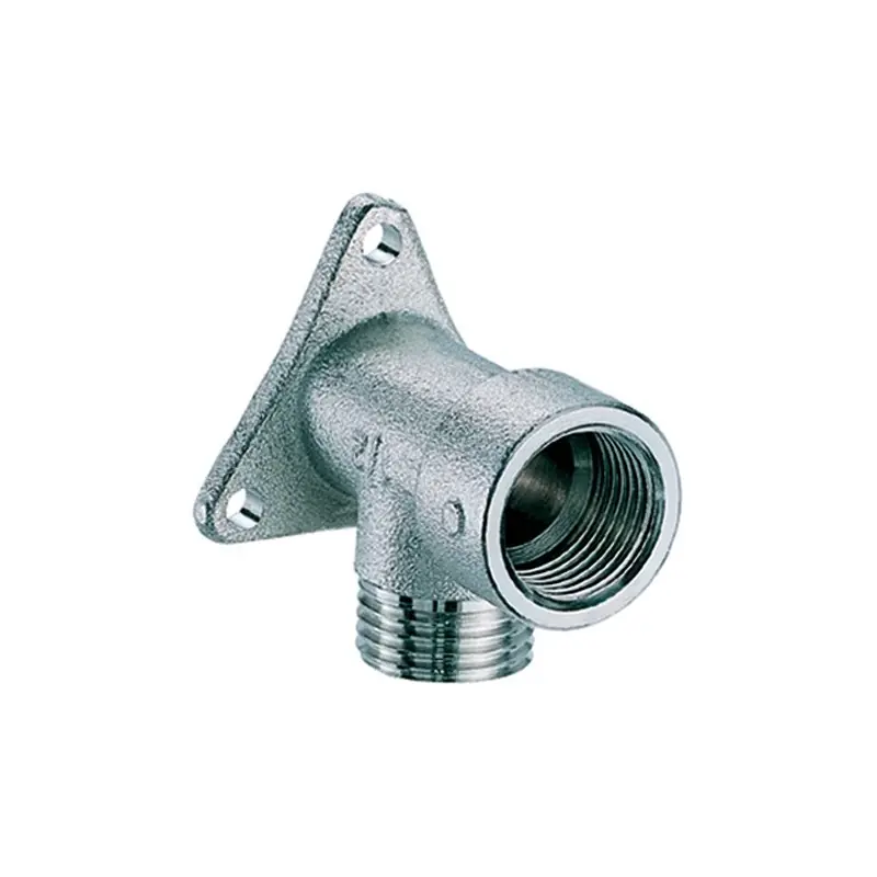 FAR 5830 Corpo Gomito Con Staffa Cromato Ø1/2" Maschio X 1/2" Femmina Eurokonus - 5830 12