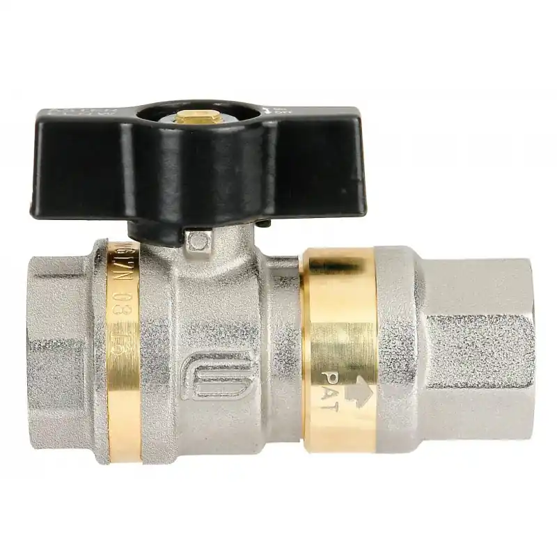 EFFEBI Aster Flow 2315 Valvola Sfera Femmina/Femmina Ø3/4" Con Ritegno E Farfalla - 2315N405