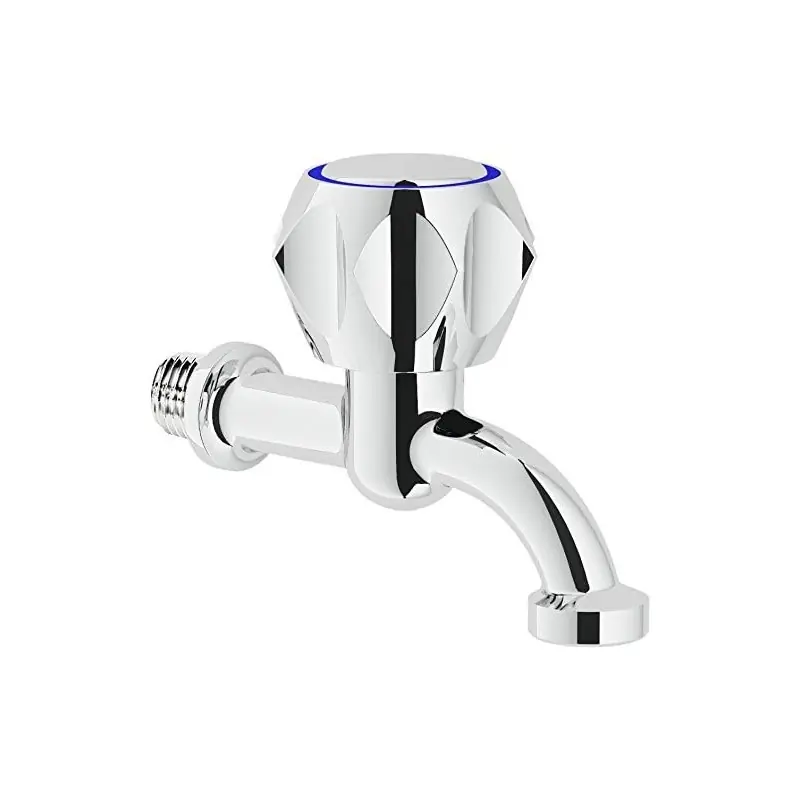 NOBILI Rubinetto Parete, Serie Nuova Flora, Diam.1/2", Ottone Cromato - NZ06016/1ZCR