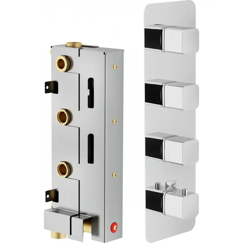 NOBILI Corpo Incasso Miscelatore Rubinetto Termostatico Doccia 3 Vie WE00103