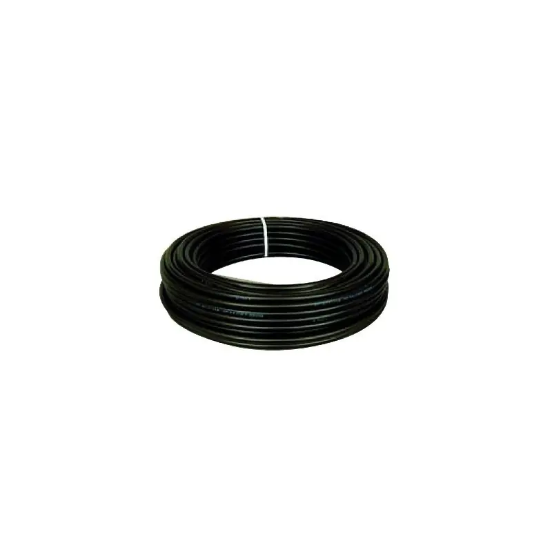 Tubo 16 mm - Bassa densità - Spessore 1,6 mm - Colore Nero - PN6 - Bobina 50 m 0816650