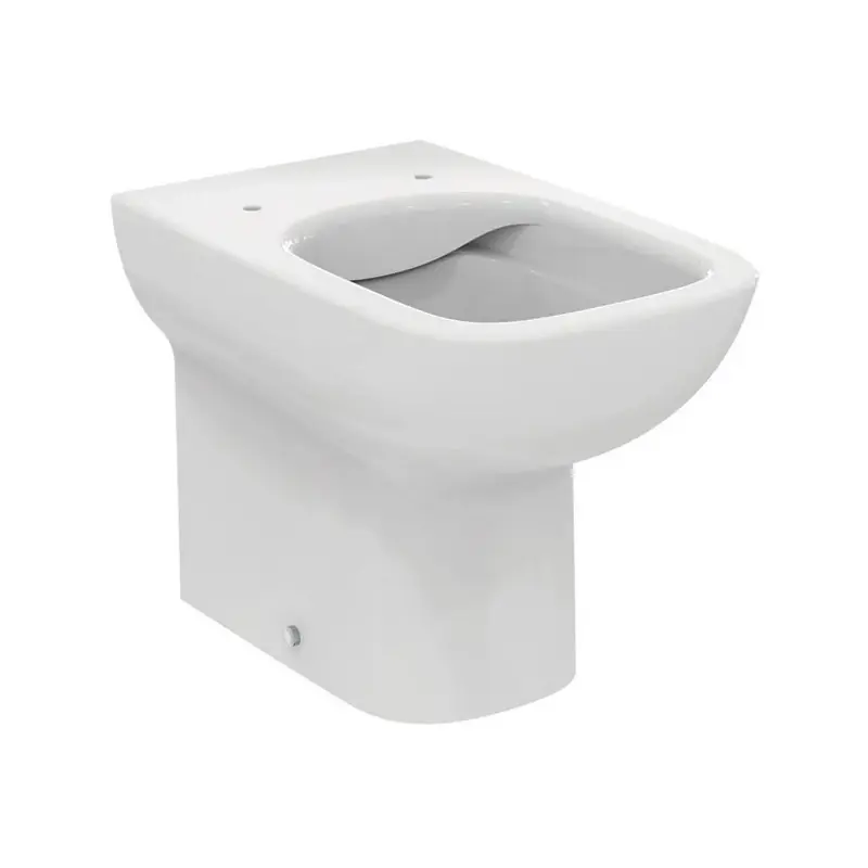 IDEAL STANDARD i.life A Vaso a Terra Filo Parete RimLS+ - Scarico Orizzontale, Senza Sedile, Finitura Bianco - T452501
