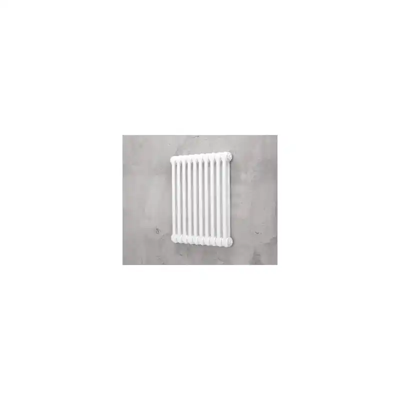 Radiatore tubolare multicolonna bianco con tappi bianco 24 elementi 2 colonne h. 1000 mm 0Q0021000240000