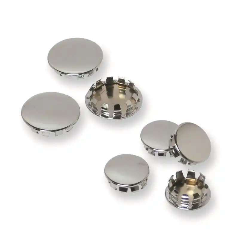 GIUSEPPE TIRINNANZI Placchetta Ottone, Finitura Cromo, Tonda, Diametro 40 mm - 523600OC40