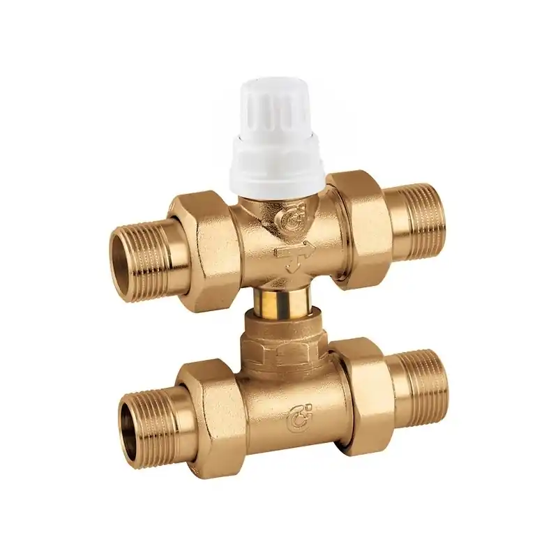 CALEFFI 678 Valvola Di Zona 3 Vie Ø1/2" Per Comando 6563/1 - 678040