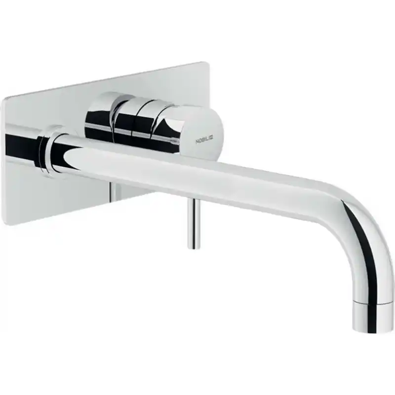 NOBILI LIVE Parte Esterna Miscelatore Lavabo Incasso Bocca L.250, Finitura Cromo LV00198/2CR