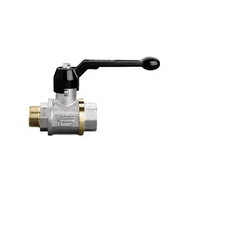 EFFEBI Total 0102 Valvola Sfera Ø2" Maschio/Femmina Con Leva Alluminio - 0102N269