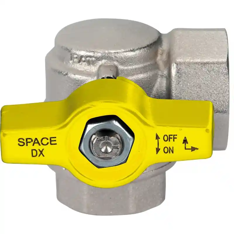 EFFEBI Space 2070G Valvola Sfera Ø3/4" Femmina/Femmina Farfalla Giallo - 2070G405