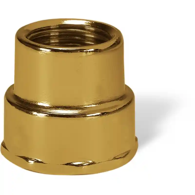 EFFEBI Tof Link 240/Ot Manicotto Ridotto Femmina/Femmina Ø1"X1/2" Ottone Giallo - 06420604