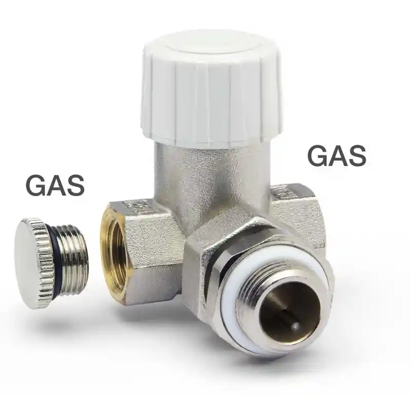 RBM 395 Valvola 3 Vie Termostatizzabile Ø3/8"Rfs Attacco Ferro - 03950300