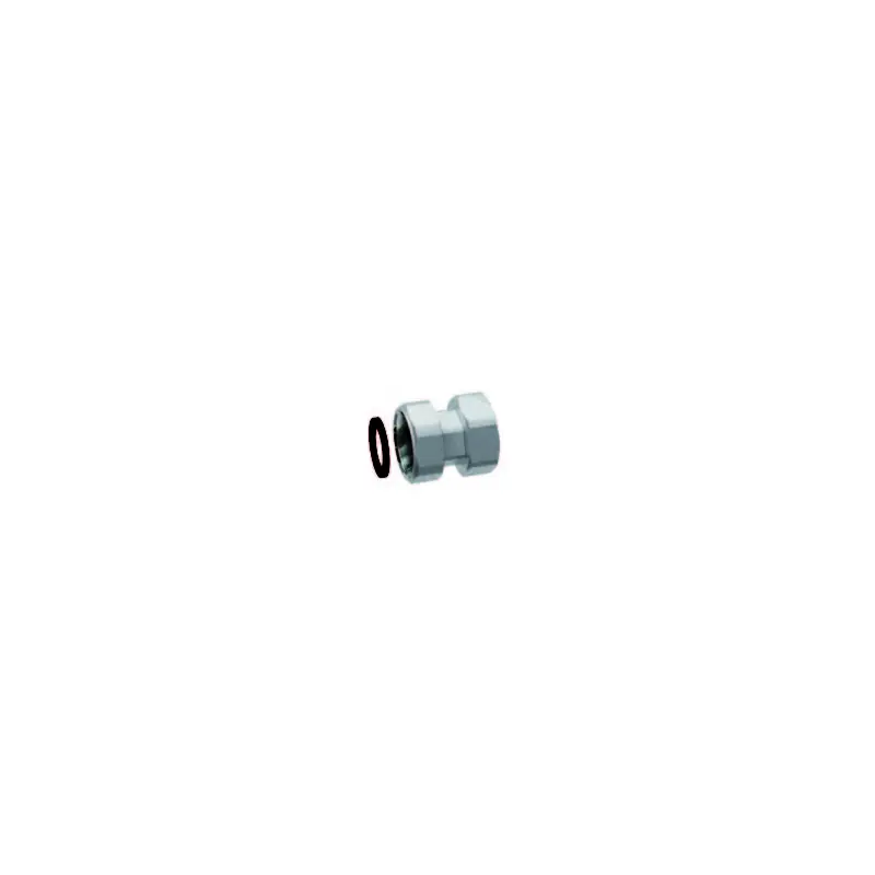 FAR 8321 Raccordo Di Giunzione 3/4"X3/4" Femmina Femmina Con Calotta Mobile Cromato - 8321 34