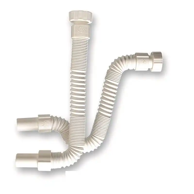 TIRINNANZI Flessibile Bellow Ø1.1/4"X32 L.25÷40 Bianco Ceramica - 430000BN11/440