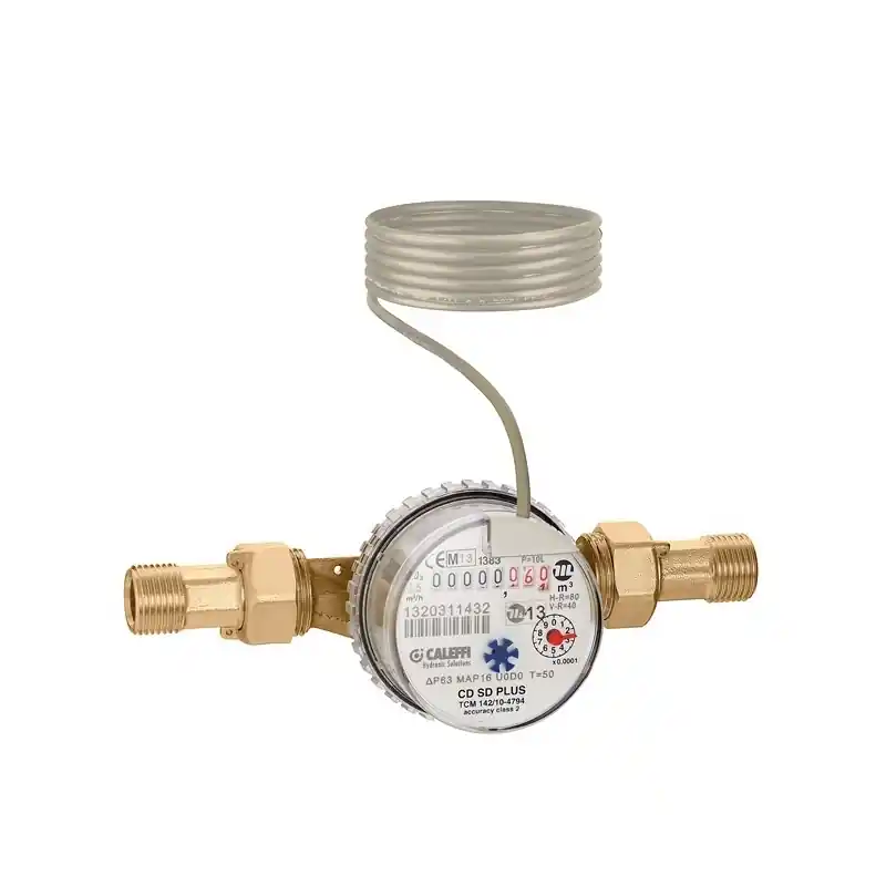 CALEFFI 7942 Contatore Volumetrico Acqua Fredda Sanitaria Ø3/4" Impulsiva - 794205