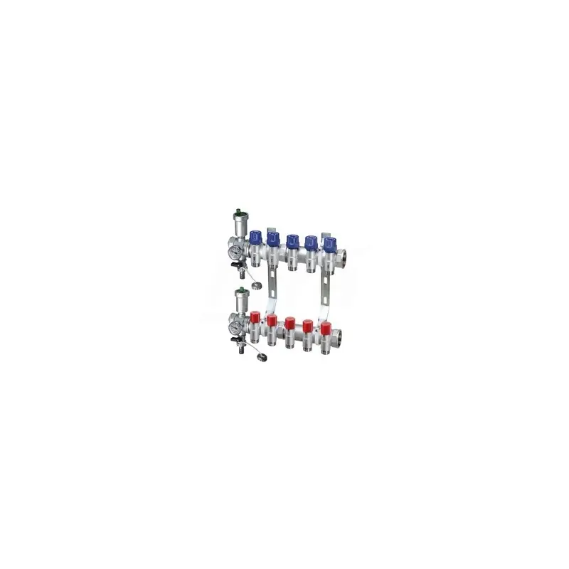 FAR 3462 Collettore Premontato Diam.1.1/4" Femmina Femmina 7 Derivazioni Con Articolo 3438 E 7480 - 3462 11407