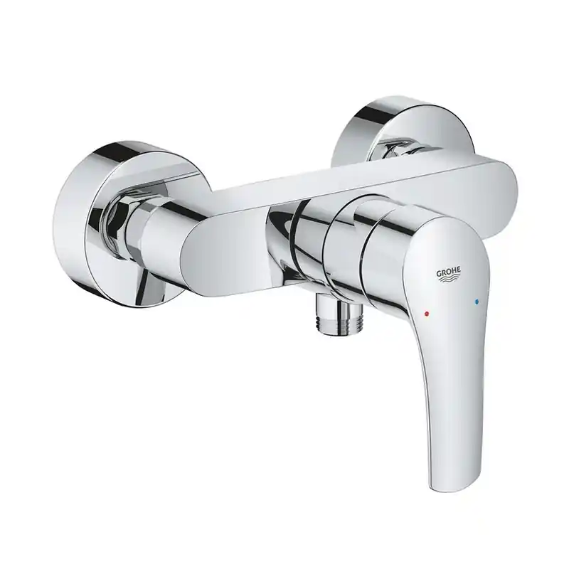 GROHE Eurosmart Miscelatore Monocomando ad Incasso per Doccia - Limitatore di Portata, Finitura Cromo, Tecnologia SilkMove, Cartuccia Ceramica - 33555003