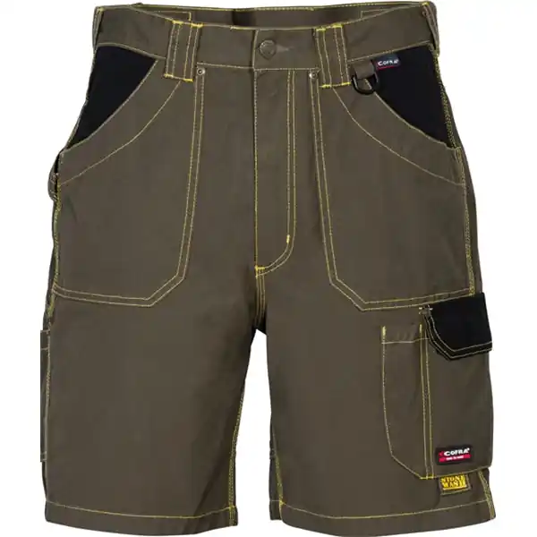 COFRA PANTALONCINO SARAGOSSA COLORE NERO/FANGO TG. 52