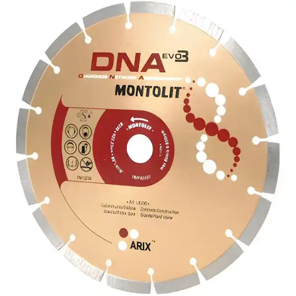 MONTOLIT DISCO DIAMANTATO D.MM230X22,2 CALCESTRUZZO/GRANITO/PIETRE